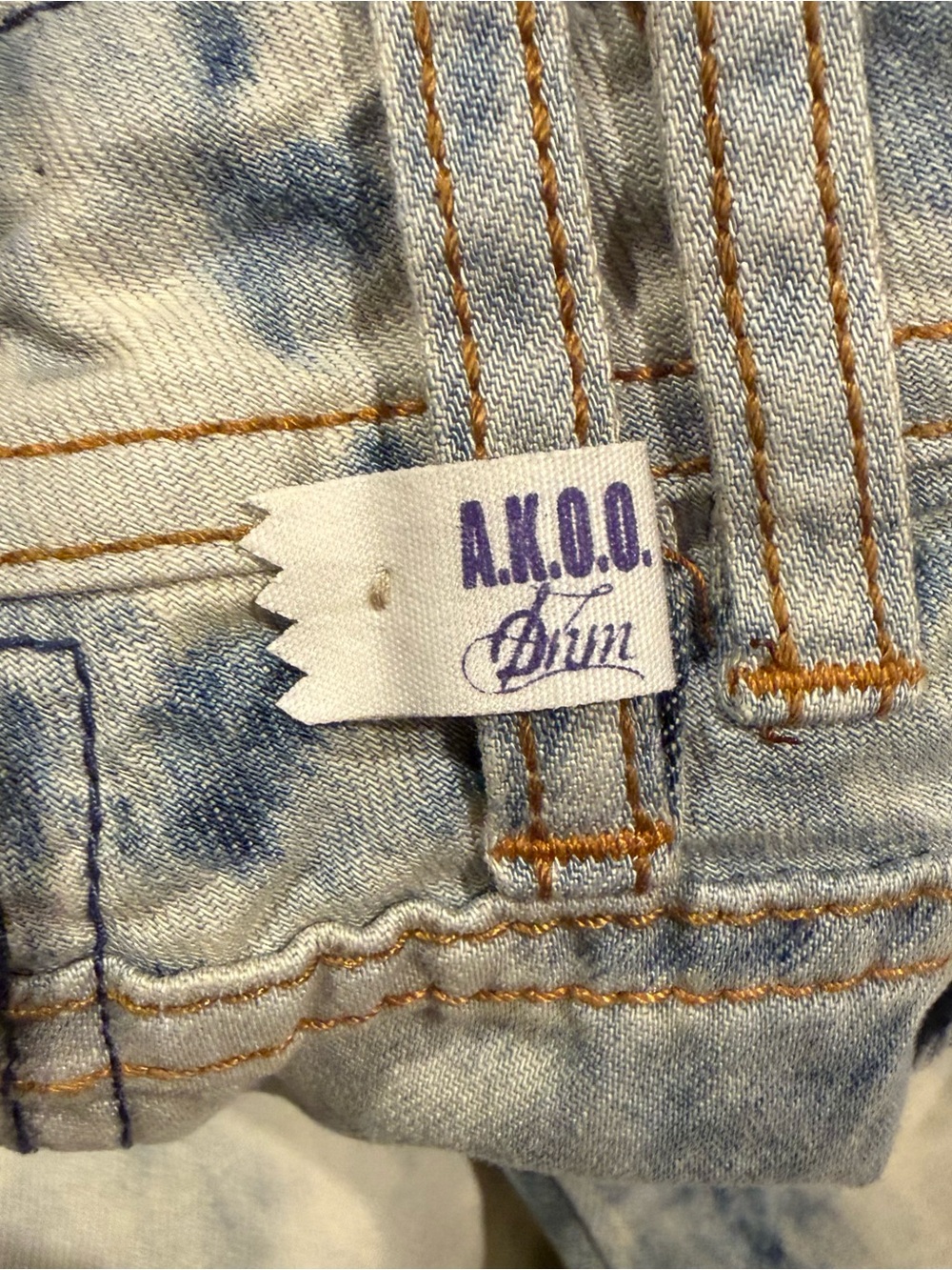 Akoo Jeans Men’s Size 34 Pre-owned. - Picture 12 of 16